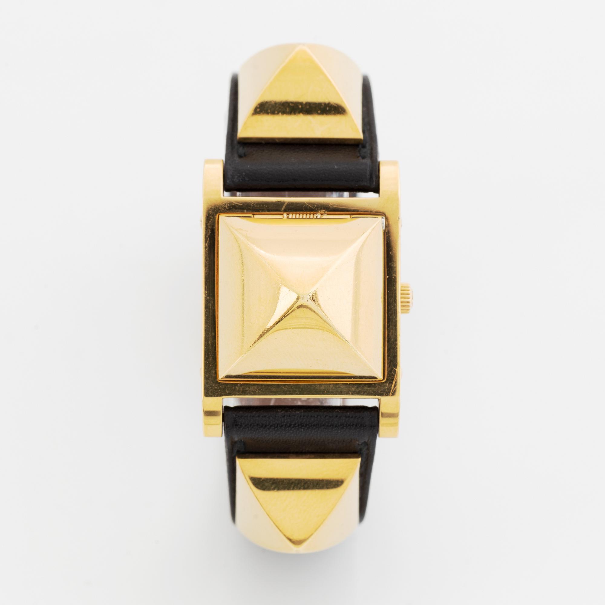 Hermès, Medor, wristwatch, 23 x 32 mm.