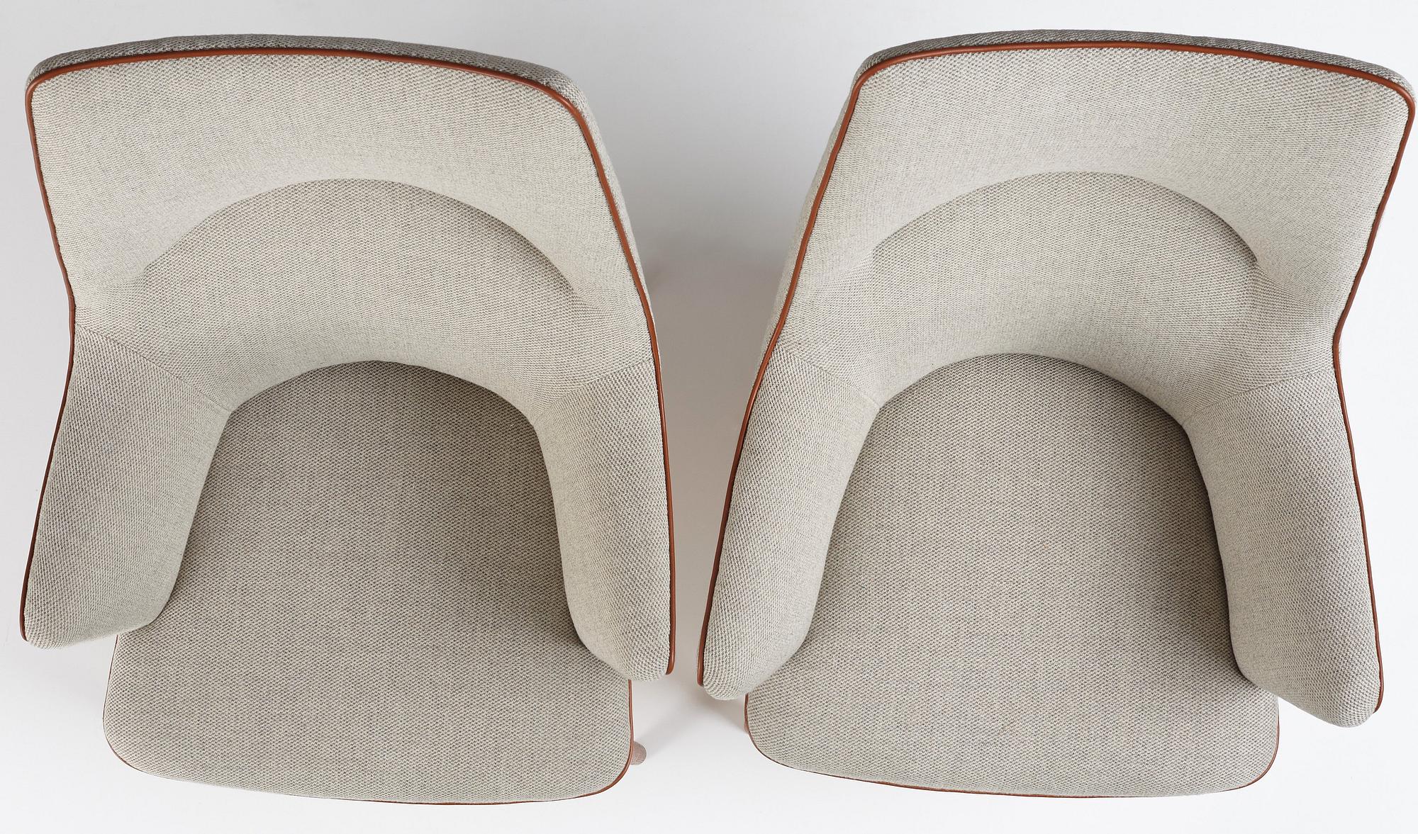 Hans J. Wegner, fåtöljer 2 st, "AP 27/18", AP Stolen, Danmark, 1950/60-tal.