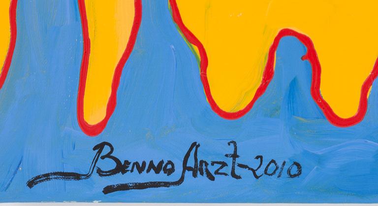 BENNO ARZT, oil on canvas, signed and dated 2010.