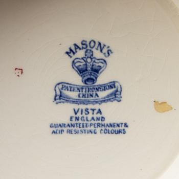 Servisdelar 5 st England 1900-talets första hälft flintgods.