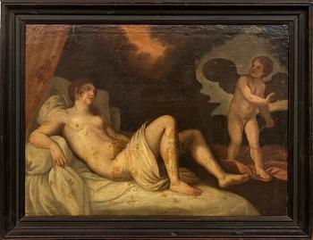 Tizian, copy after 18th century oil on canvas.
