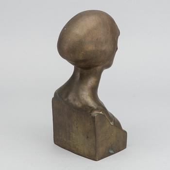 ANDERS OLSON, sculpture signed and dated 1915.