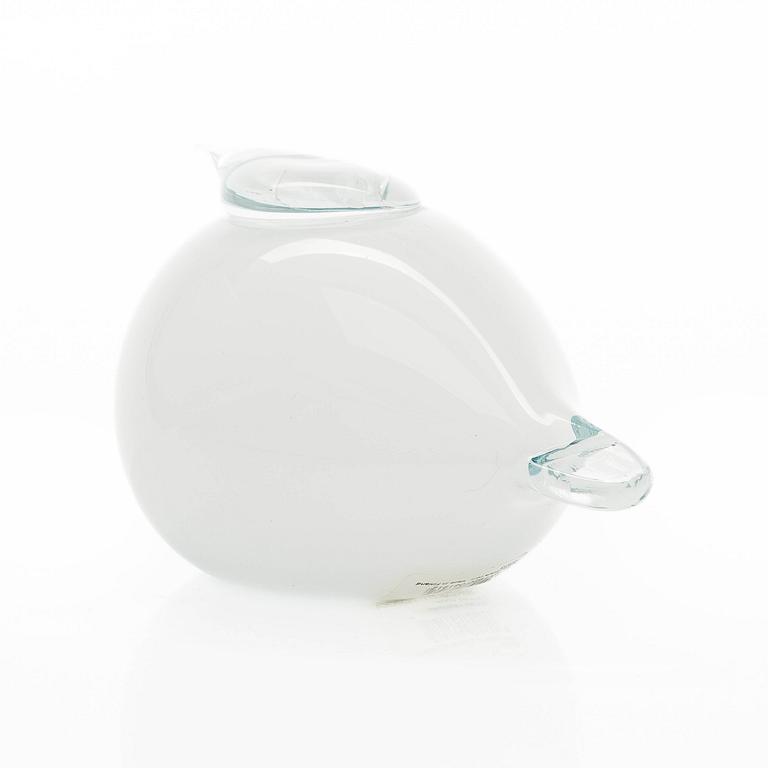 Oiva Toikka, glasfågel, "Kuulas". Signerad O. Toikka Nuutajärvi.