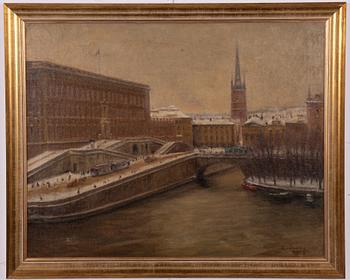 Louis Sparre, Stockholms slott.