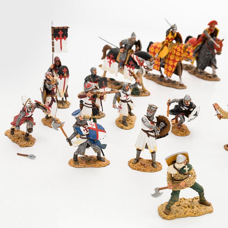 King & Country, kokoelma miniatyyrihahmoja, 20 kpl, "Crusader Cross & Crescent", Hong Kong, 2006-2007.