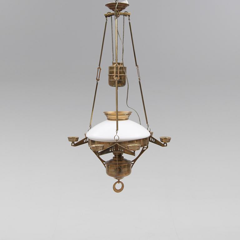 TAKFOTOGENLAMPA, 1900-talets början.