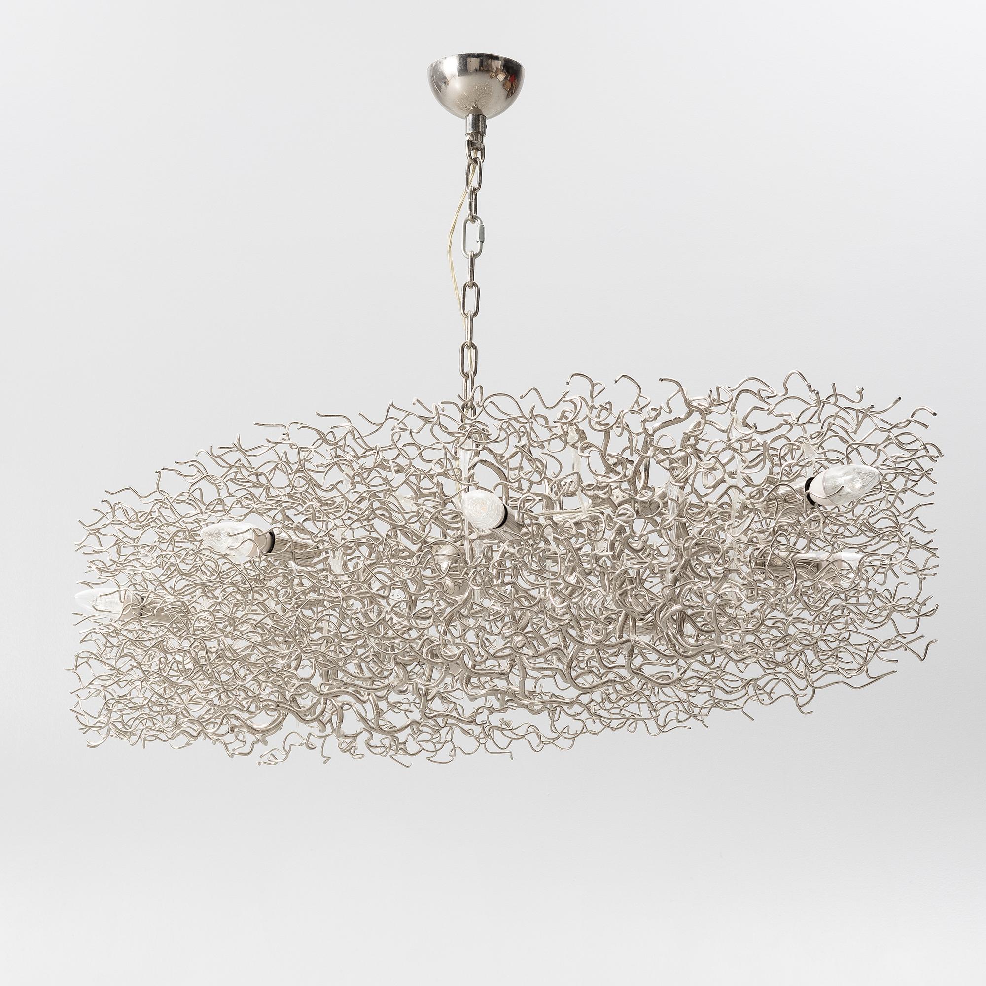Wiliam Brand & Anette van Egmond, Chandelier, "Hollywood", Brand van Egmond, Netherlands.