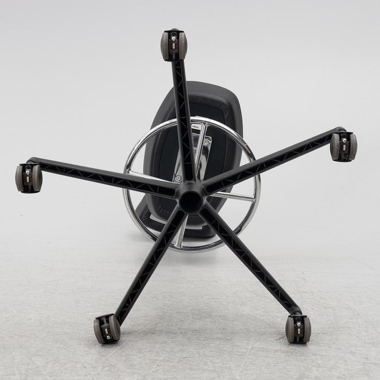 George Nelson, a pair of 'Perch Stool' swivel chairs, Vitra, 2002.