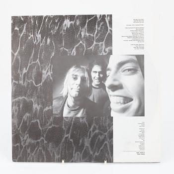 Nirvana, "Nevermind", LP, 1991, and a Nirvana concert ticket, Sjöhistoriska Museet 1992.