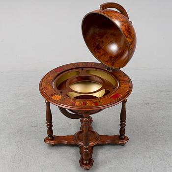 A bar globe, second half of the 20th century.