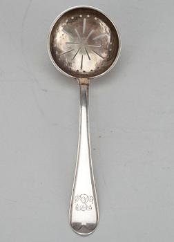 STRÖSKED, silver, Anders Christian Levon (1783-1817), Åbo 1795. Vikt ca 55,4 g.