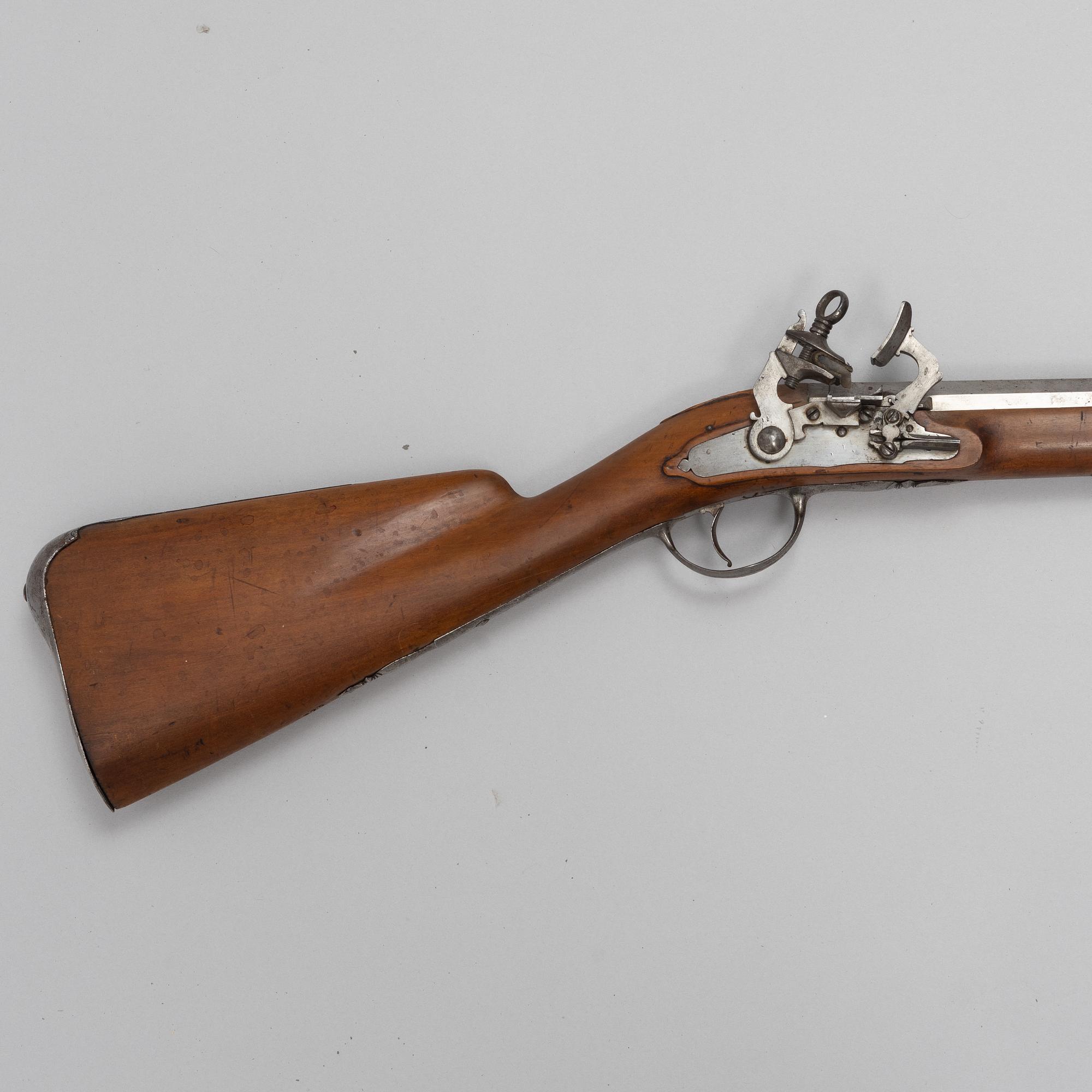 Snaphaunce gun, signed Balthasar Zellner, first half of the 18th century.