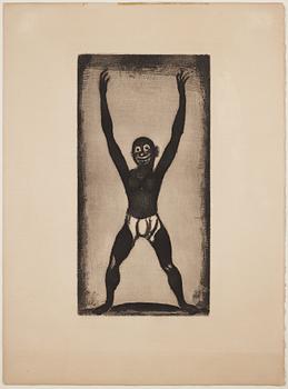 GEORGES ROUAULT, etsning, signerad och daterad 1928  i plåten.