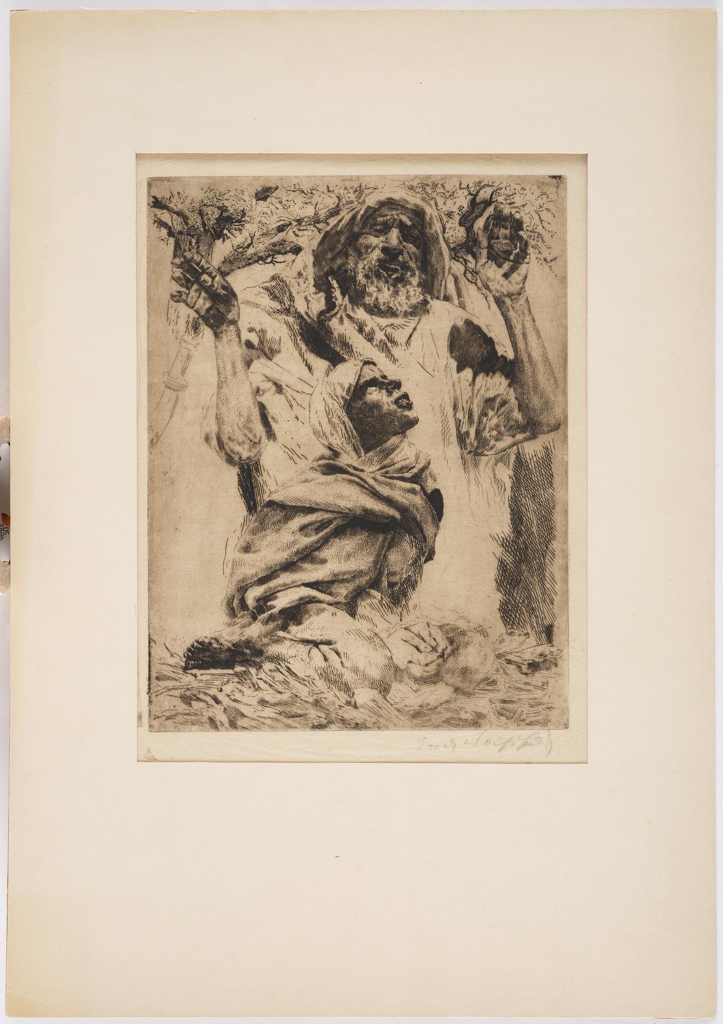 Erich Wolfsfeld, Abrahams offer.