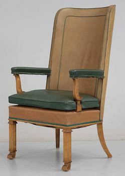 An Axel Einar Hjorth 'Caesar' armchair by NK ca 1928.