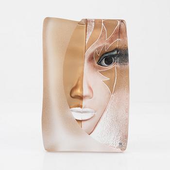 Mats Jonasson, a glass sculpture, 'Tintomara', Målerås, Sweden, signed and numbered 73/299.