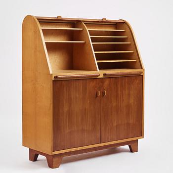 Frederik Christian Lund, a Cuban mahogany and ash sideboard, cabinetmaker K. Thomsen, Denmark, ca 1936.