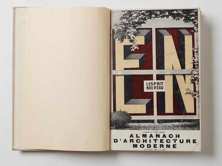LE CORBUSIER, 'Collection de l'Esprit Nouveau', 5 vol.