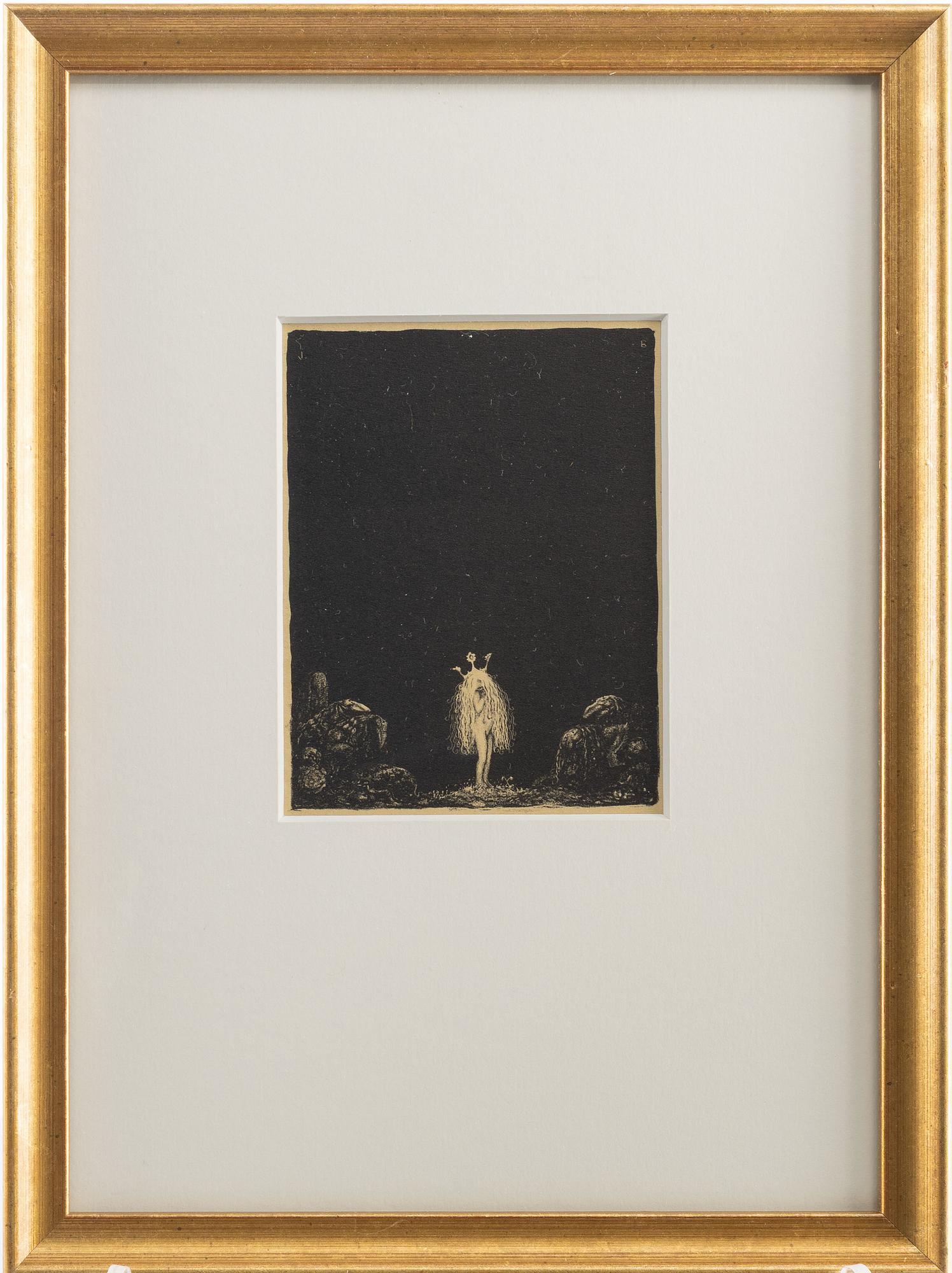 John Bauer, "Den lilla prinsessan och trollen".