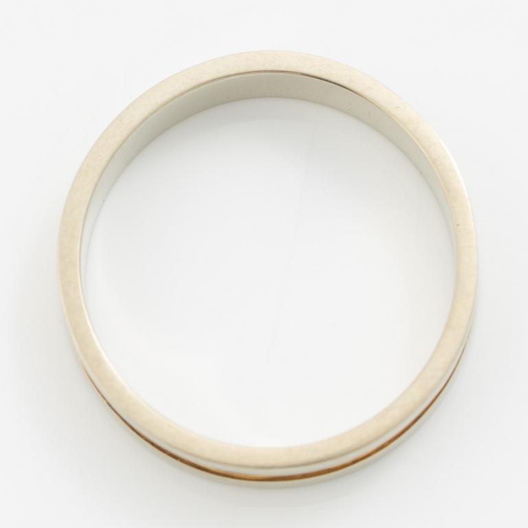 Lapponia, ring, 18K guld och vitguld, Finland 1976.
