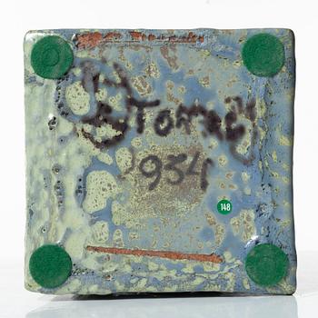 Allan Ebeling, tobaksburkar, 3 st, Bo Fajans 1920-tal och Torshälla 1934.