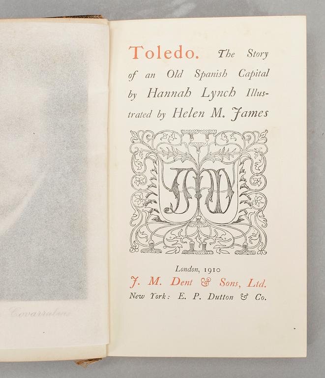 BOKVERK, 13 vol, "Mediaval towns", London 1904-10.