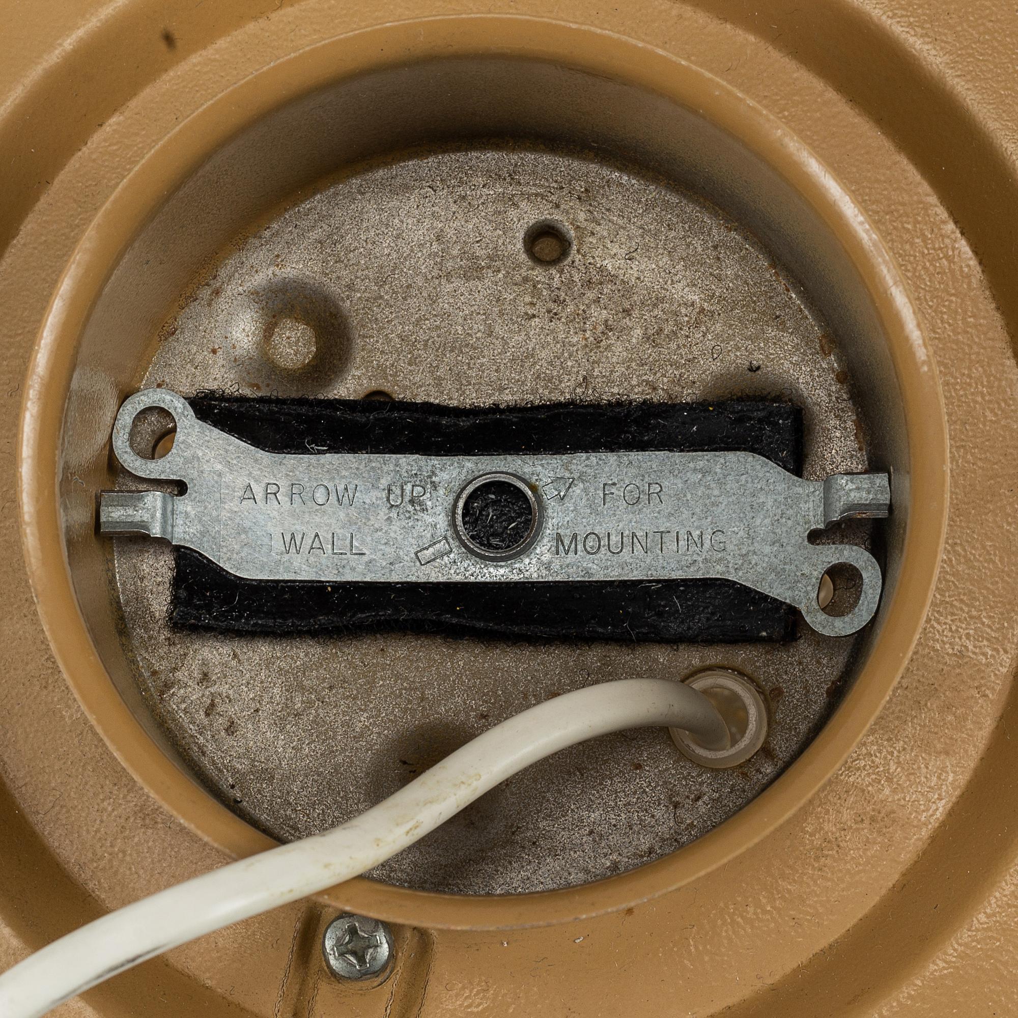 A glass ceiling light, Glashütte Limburg, Germany, second half of the 20th Century.