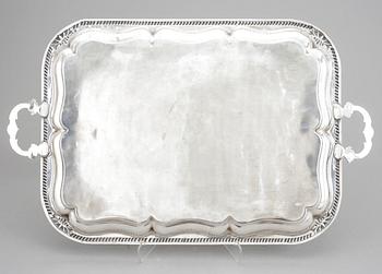 BRICKA, nysilver, tidigt 1900-tal.