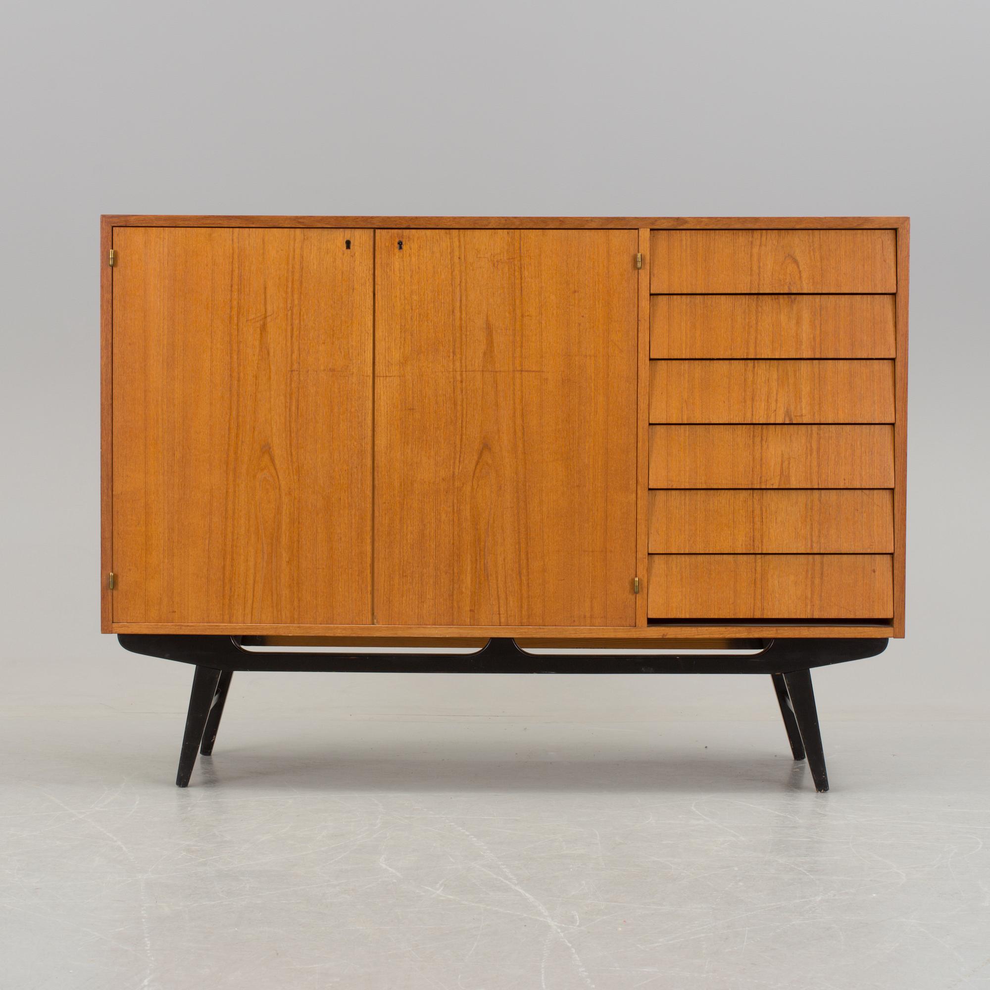 SIDEBOARD, teak, 1950-/60-tal.