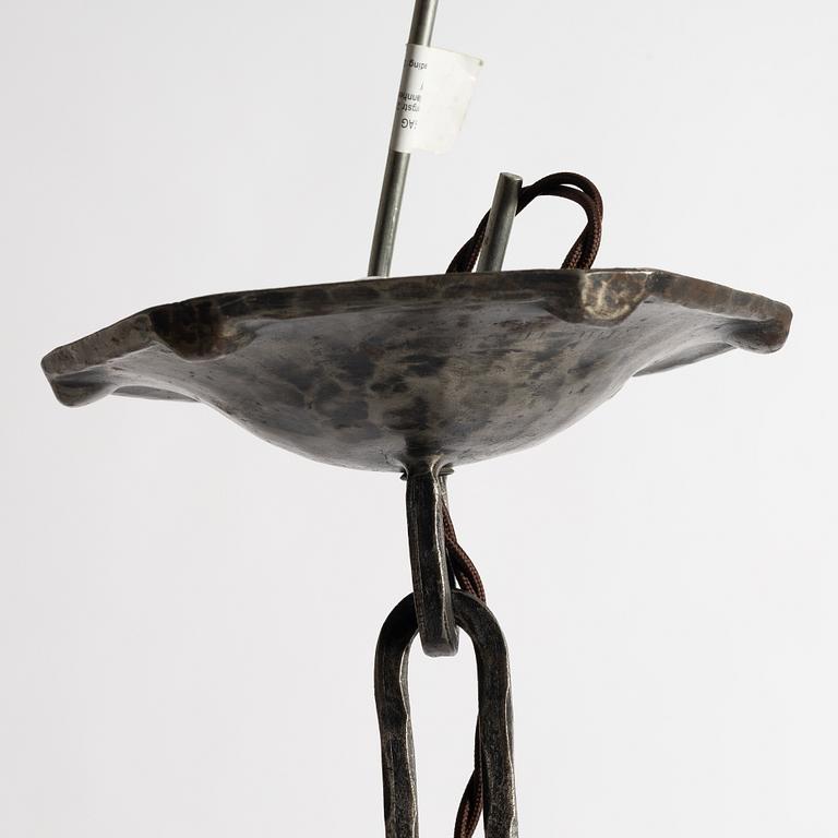 Arvid Böhlmarks Lampfabrik, a ceiling lamp model "5462", Stockholm, 1920s.