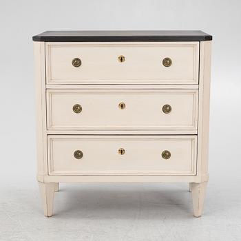 Byrå, Gustaviansk stil, omkring år 1900.