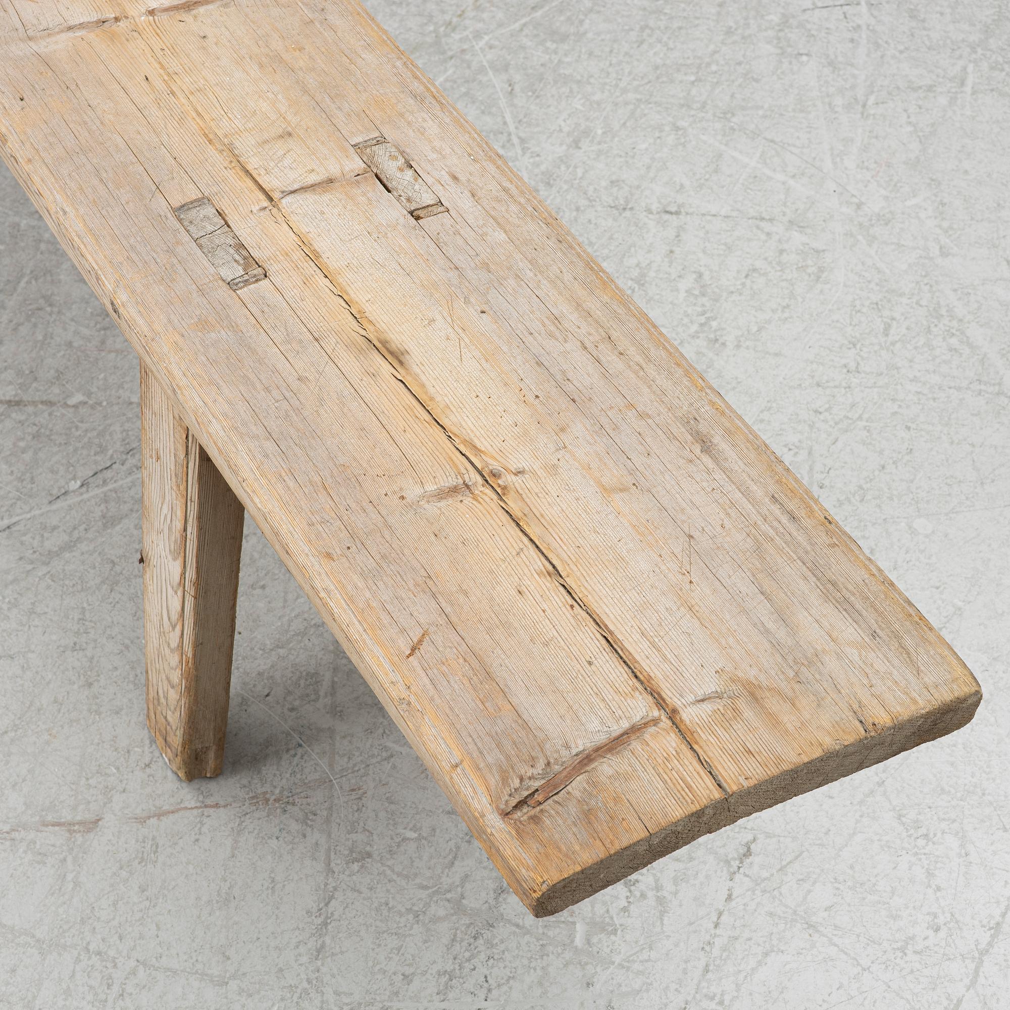 Bänk, allmoge, 1800-tal.