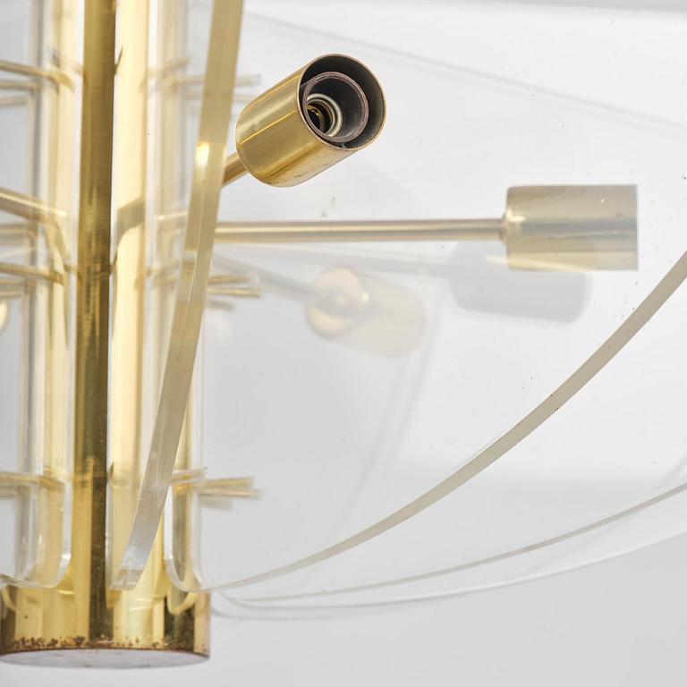Hans-Agne Jakobsson, a rare ceiling lamp model "C 2438", Hans-Agne Jakobsson AB, Markaryd, 1970s.