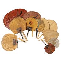 A group of Chinese fans, late Qing dynasty/early 20th century. (12).