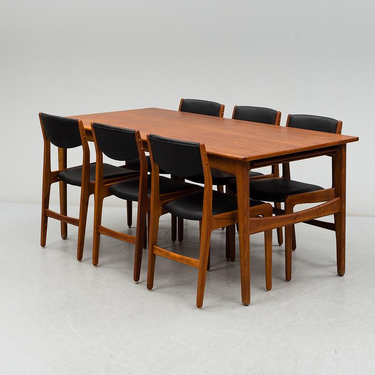 MATGRUPP, 7 delar, Danmark, 1950/60-tal.