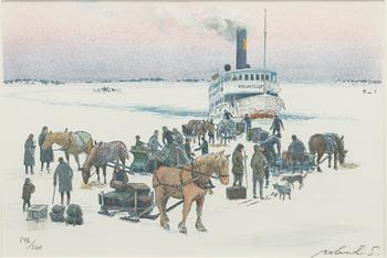 Roland Svensson, "Möte på isen".
