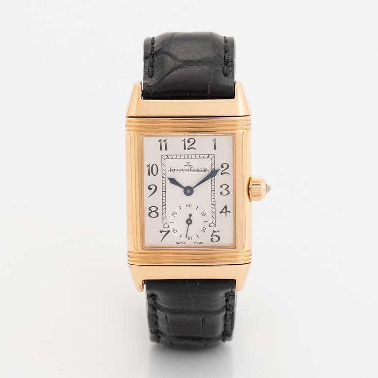 Jaeger-LeCoultre, Reverso, Duetto Classique, wristwatch, 23 x 33 (38,7) mm.