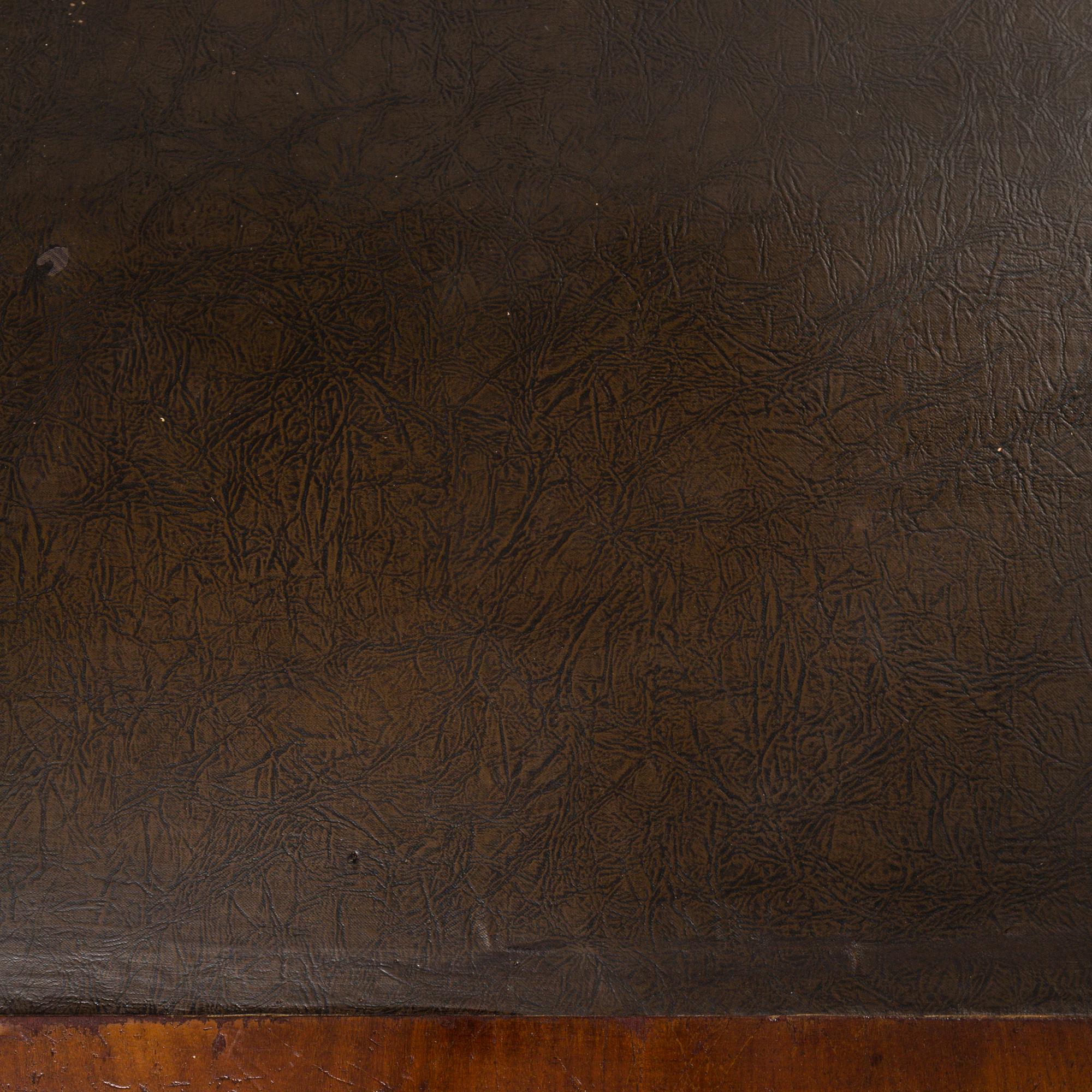 A writing desk by Gustaf L Sahlholm, Stockholm, circa 1900.