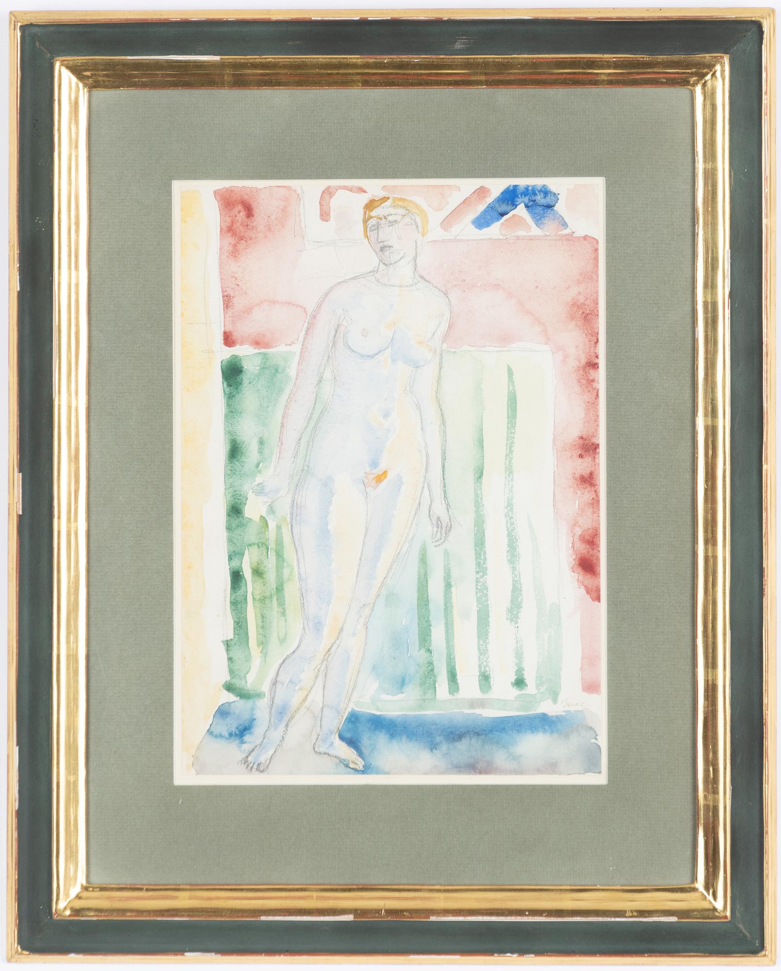 Isaac Grünewald, Standing Model.