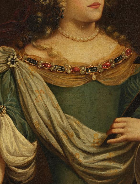 Abraham Janssens, follower of, Saint Helena, Possibly depicting Louise de La Vallière (1644-1710), the mistress of Louis XIV.
