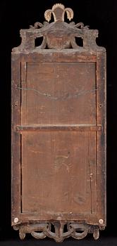 SPEGEL, av Johan Åkerblad (mästare i Stockholm 1758-1799). Gustaviansk.