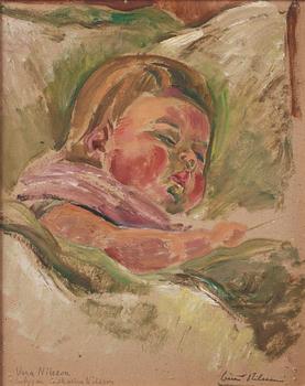 614. Vera Nilsson, Ginga sleeping.