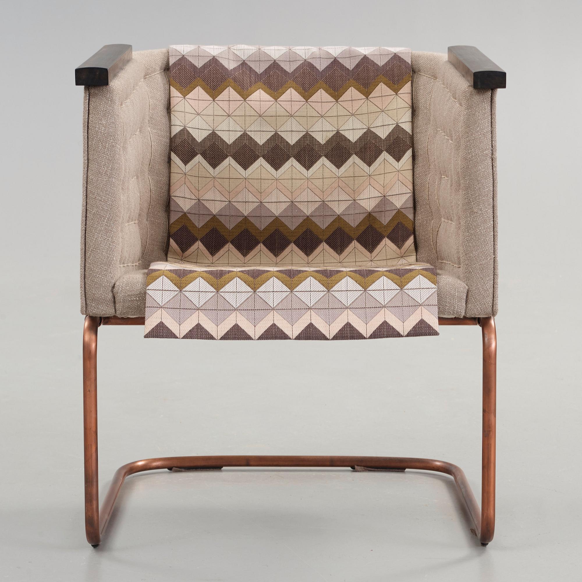 Mats Theselius, an 'Hommage à Sigurd Lewerentz' armchair, Källemo, Sweden 2012.
