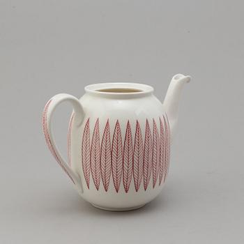 STIG LINDBERG, kaffeservis, 15 delar, porslin, "Salix", Gustavsberg.