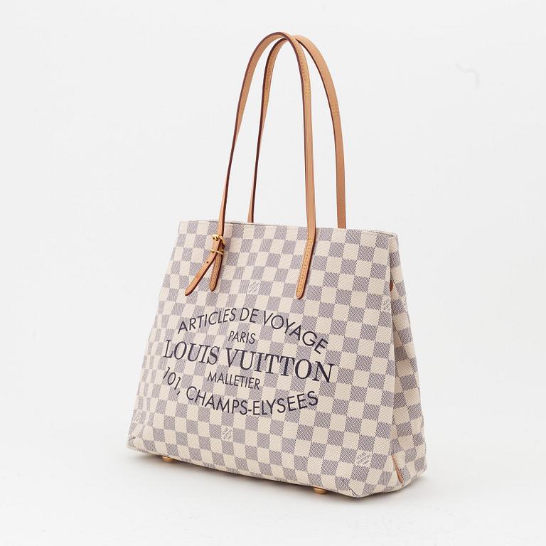 Louis Vuitton, a Damier Azur 'Cabas Adventure' tote bag, 2014.