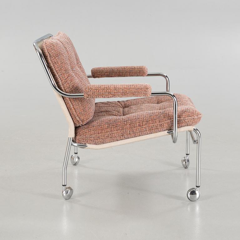 Armchair, "Eva", Lindlöfs Möbler, Lammhult, late 20th Century.