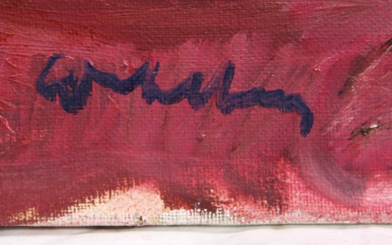 BERTIL WAHLBERG, olja på duk, sign.