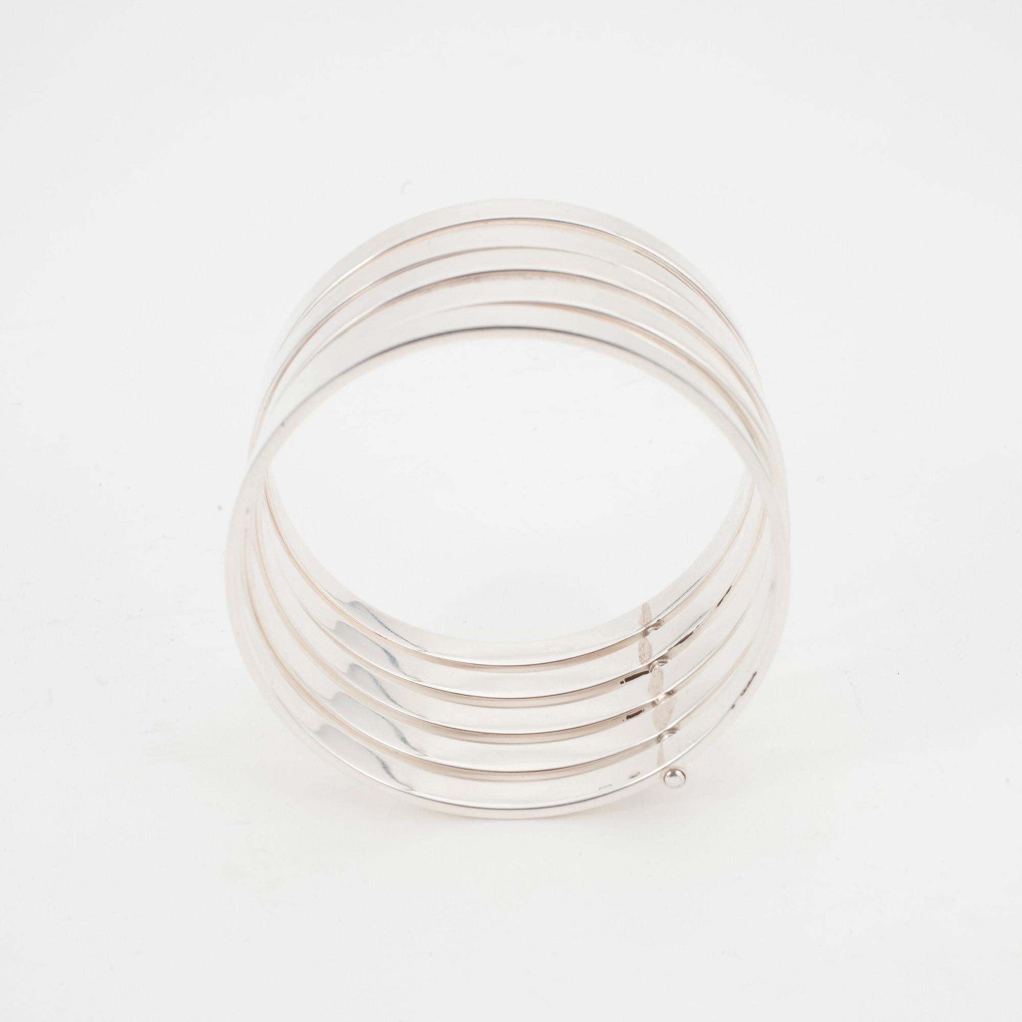 GUCCI, a sterling silver braclet.