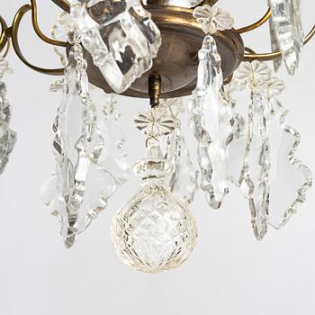Chandelier, Rococo style, first half of the 20th century.