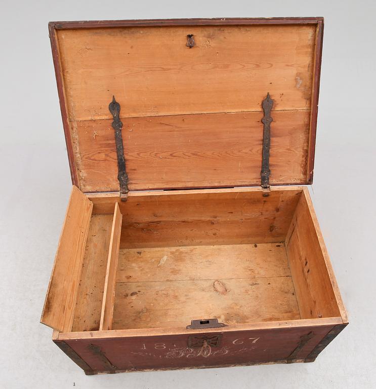 KISTA, allmoge, 1800-talets andra hälft.